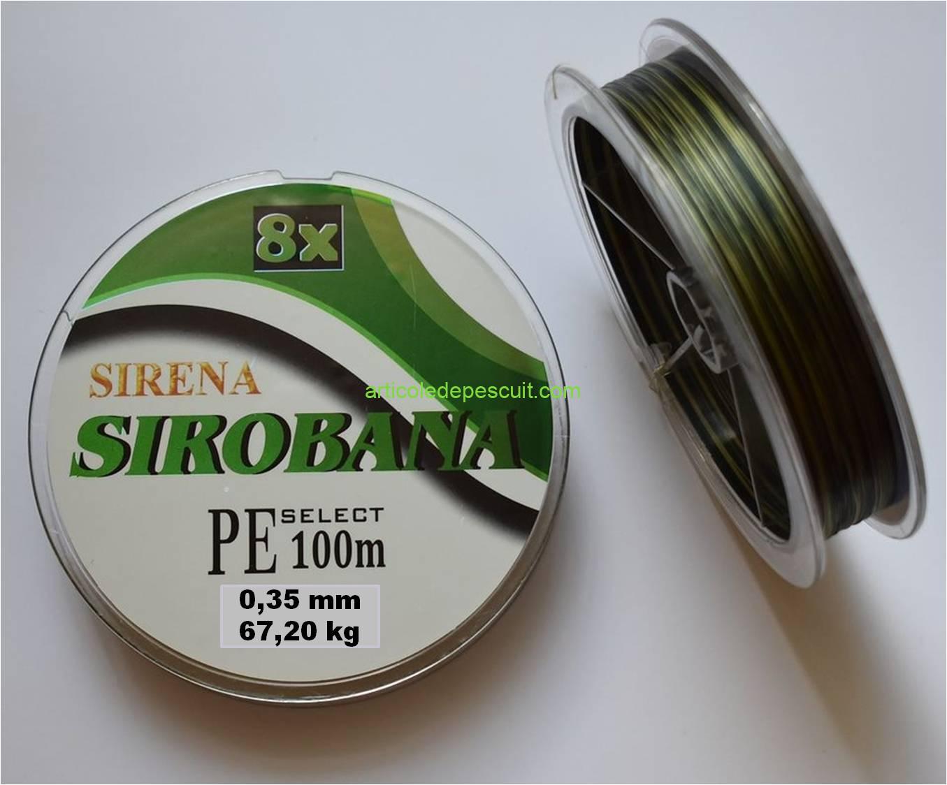 Fir textil, rola de 100 m, multicolor, grosime 0,35 mm, rezistenta 67,20 kg