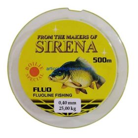 Fir monofilament, rola 500 m, grosime 0,40, galben Fluo, rezistenta 25,00 kg