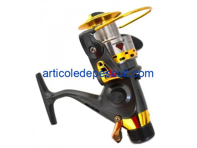 Mulineta Crap si Somn, KT 5000A, cu 4 rulmenti, tambur aluminiu, BaitRunner - produs nou