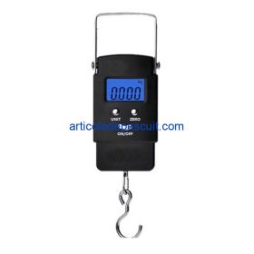 Cantar portabil pentru capturi, cu greutate maxima de cantarire: 50 Kg