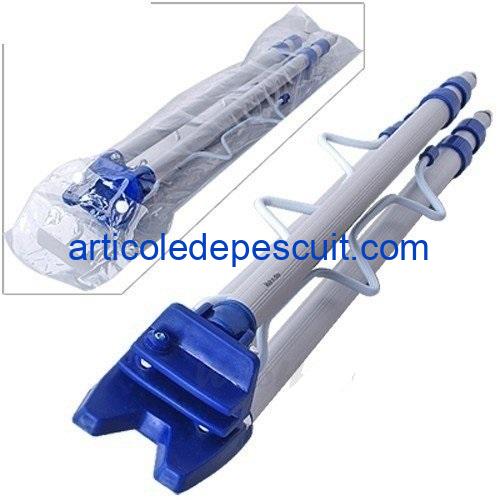 Tripod cu 4 posturi, feeder, cu picioare telescopice, inaltime maxima 120 cm - imagine 3