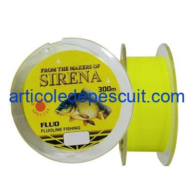 Fir monofilament, rola 300 m, grosime 0,35, galben Fluo, rezistenta 22,00 kg - imagine 2