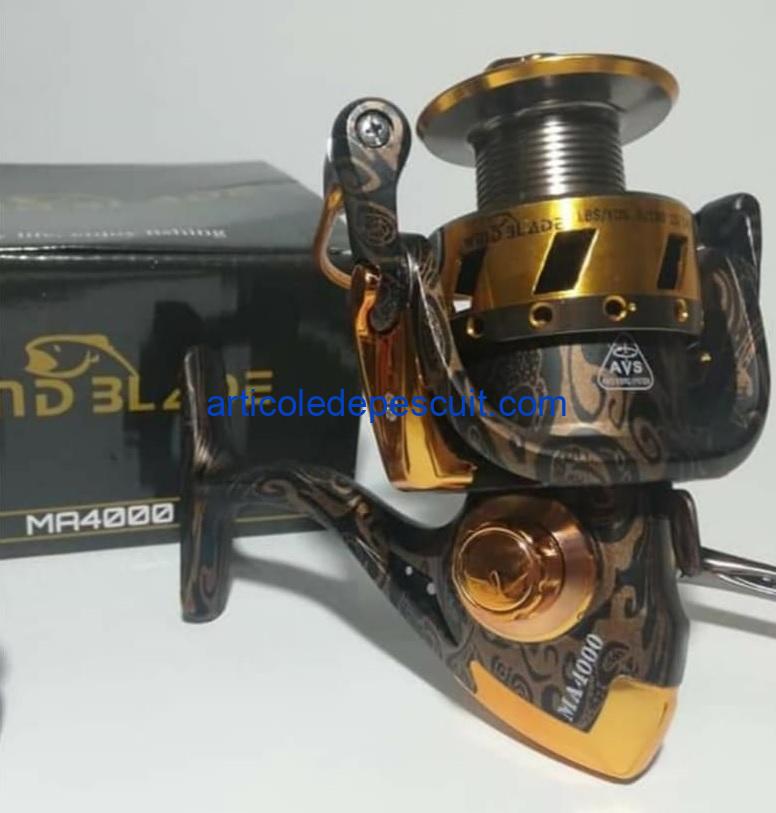 Mulineta Spinning, MA 4000, cu 11 rulmenti, tambur metalic - produs nou - imagine 2