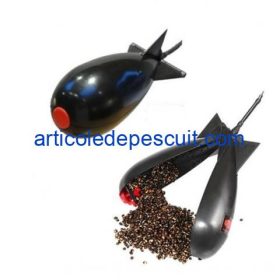 Racheta de nadit cu deschidere la impact cu apa, culoare neagra