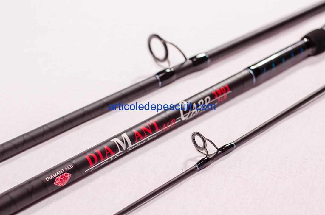Lanseta 3.90 m, pentru CRAP si SOMN, cu actiune mare, de 5 Lbs, Carbon 100 % - produs nou - imagine 6