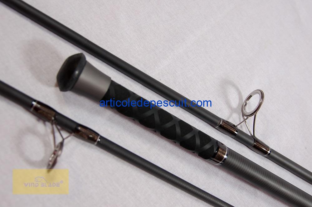 Lanseta 3.60 m, Hunter Carp, 4,5 Lbs, Carbon 100 %, din 3 bucati - produs nou - imagine 4