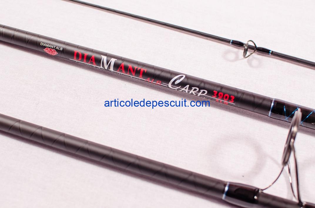 Lanseta 3.90 m, pentru CRAP si SOMN, cu actiune mare, de 5 Lbs, Carbon 100 % - produs nou - imagine 9