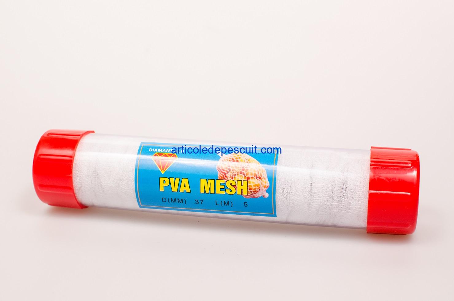 Plasa solubila, PVA, diametru 37 mm, lungime 5 metri + tija compresie - produs nou - imagine 3