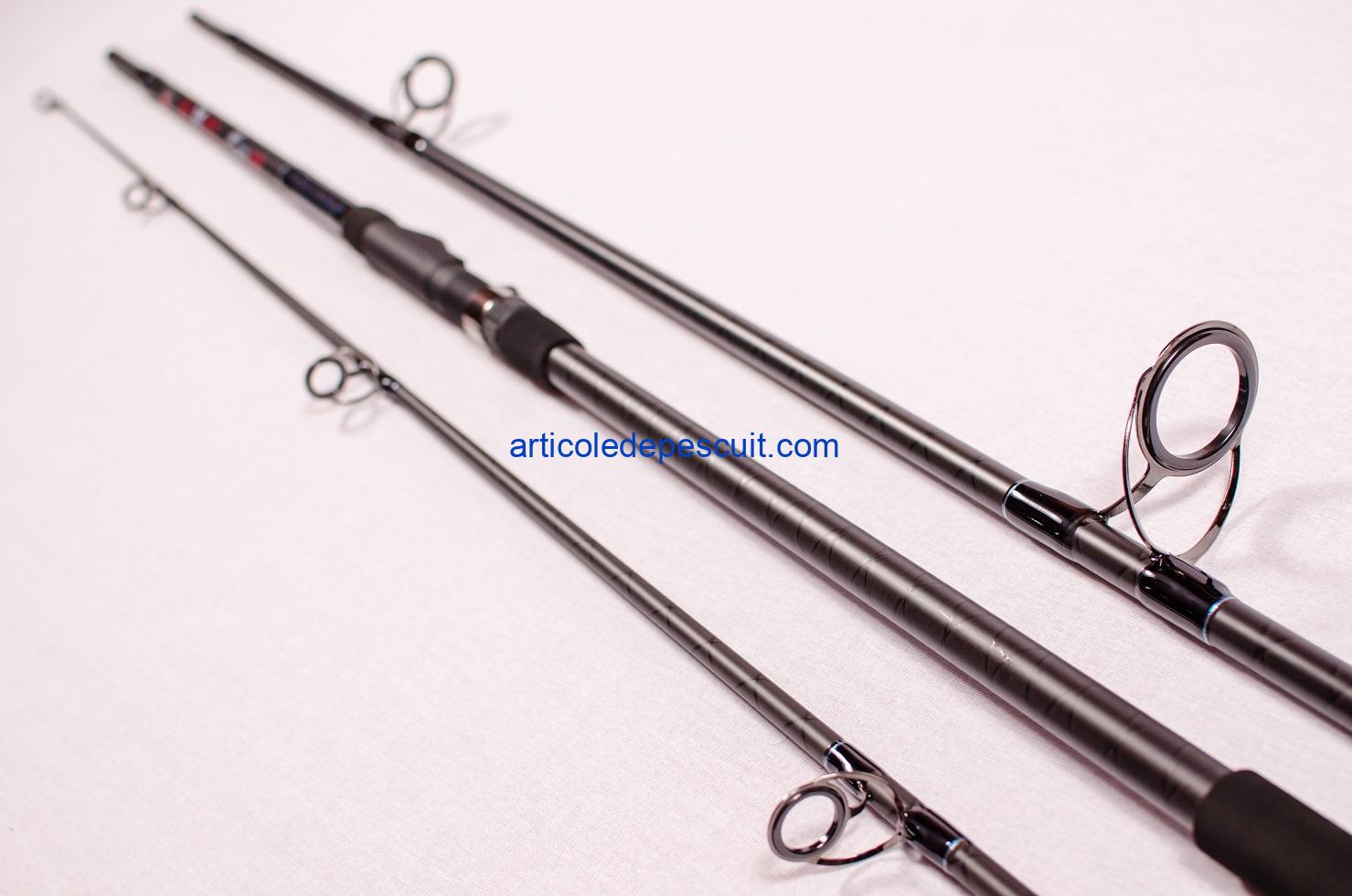 Lanseta 3.60 m, pentru CRAP si SOMN, cu actiune mare, de 5 Lbs, Carbon 100 % – produs nou