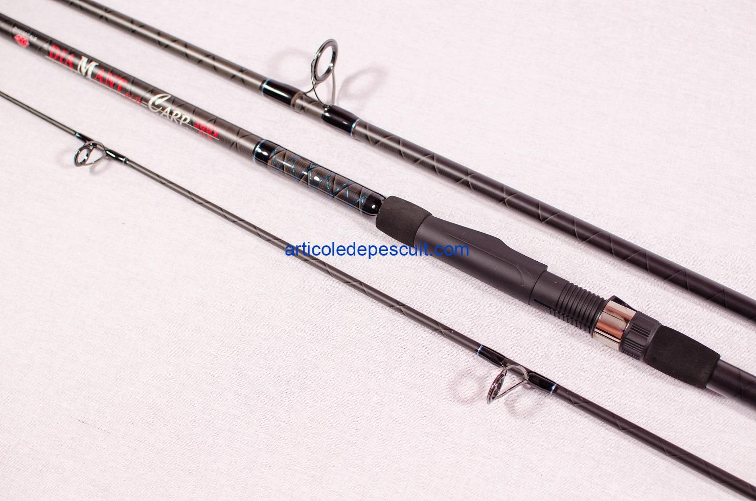 Lanseta 3.60 m, pentru CRAP si SOMN, cu actiune mare, de 5 Lbs, Carbon 100 % – produs nou - imagine 5