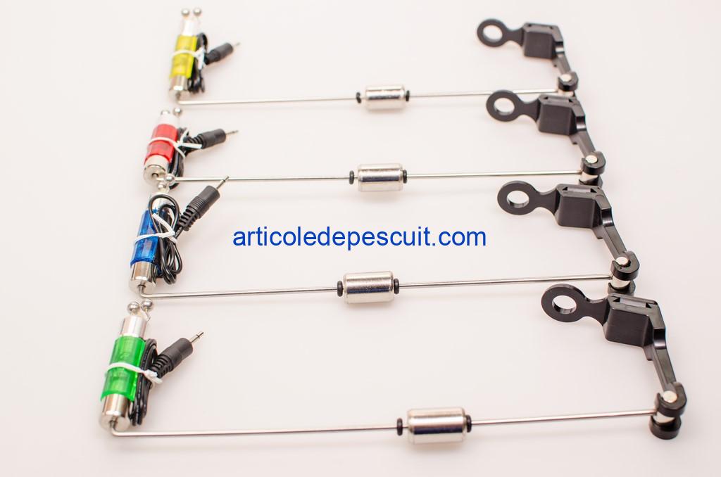 Set 4 swingere, cu contragreutate si mufa jack, iluminare LED, in 4 culori - produse noi