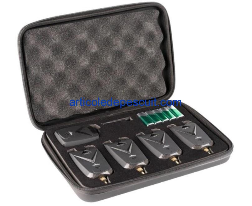 Set 4 senzori si statie, wireless, EastShark SP01, model V-Line, cu valigeta de transport