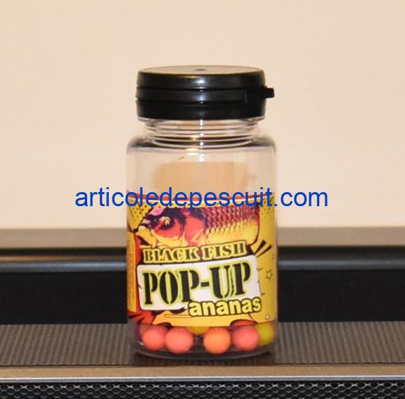 Pop-Up cu aroma de Ananas, diametru 8 mm, Black Fish