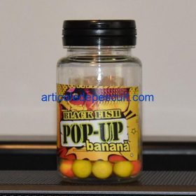 Pop-Up cu aroma de Banana, diametru 10 mm, Black Fish