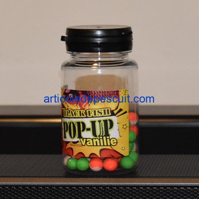 Pop-Up cu aroma de Vanilie, diametru 8 mm, Black Fish