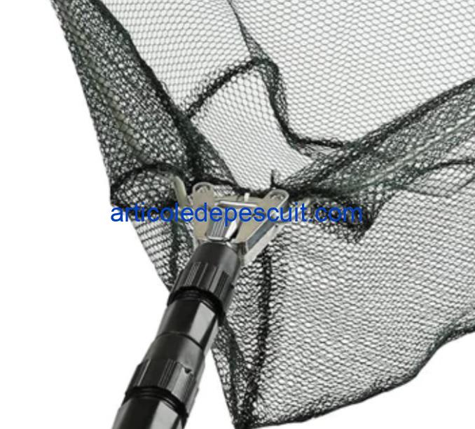 Minciog mare, deschidere 70 cm, adancime 70 cm, lungime totala 2,30 m, maner aluminiu - produs nou - imagine 3