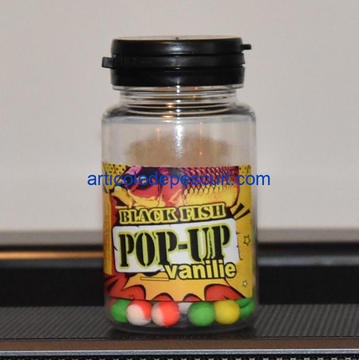 Pop-Up cu aroma de Vanilie, diametru 10 mm, Black Fish