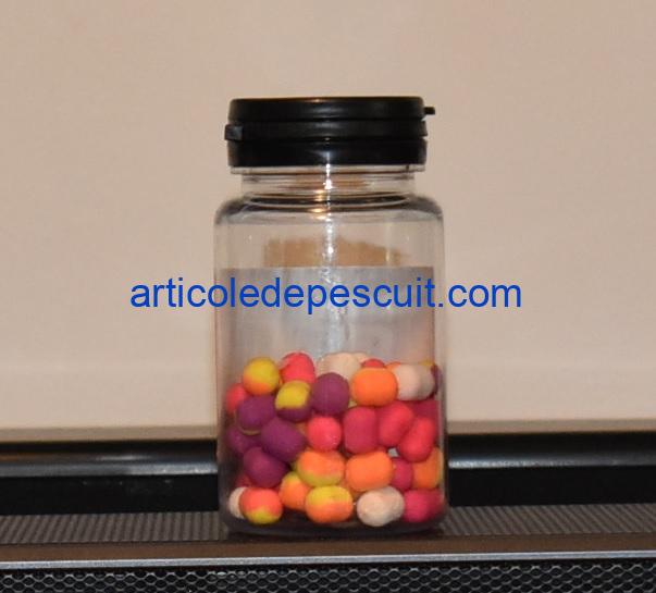 Pop-Up Dumbells feeder, cu aroma de Scopex, diametru 8 mm, Black Fish - imagine 2