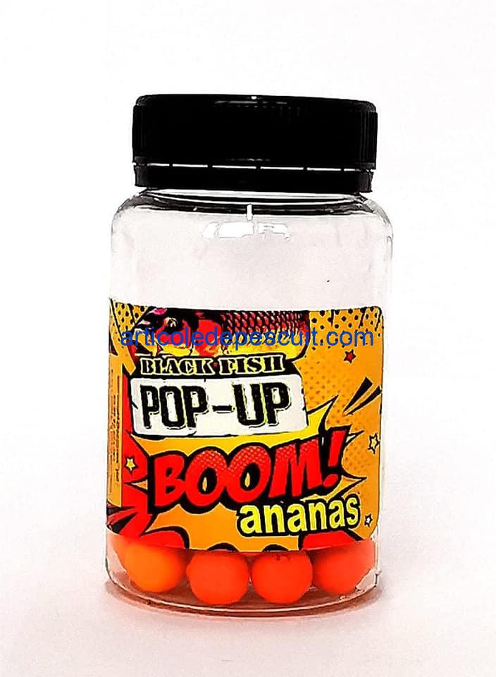 Pop-Up BOOM, aroma Ananas, diametru 8 mm, Black Fish