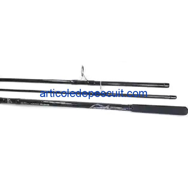 Lanseta din Carbon, 3,90 m, 4 Lbs, pentru CRAP si SOMN, din 3 tronsoane - produs nou - imagine 3