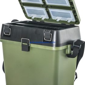 Cutie pescar, galeata preparat nada si scaun, 380 x 360 x 220 - produs nou