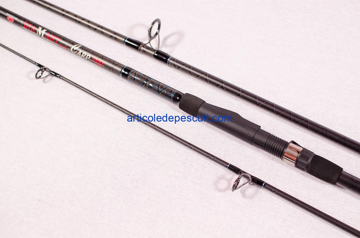 Set 4 Lansete 3,60, pentru CRAP si SOMN, 100% Carbon de 5 Lbs, din 3 bucati - imagine 2