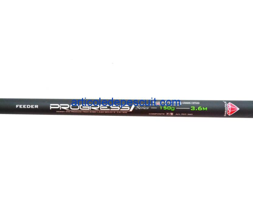 Lanseta Feeder 3,60 m, actiune 150 gr., material compozit - imagine 3