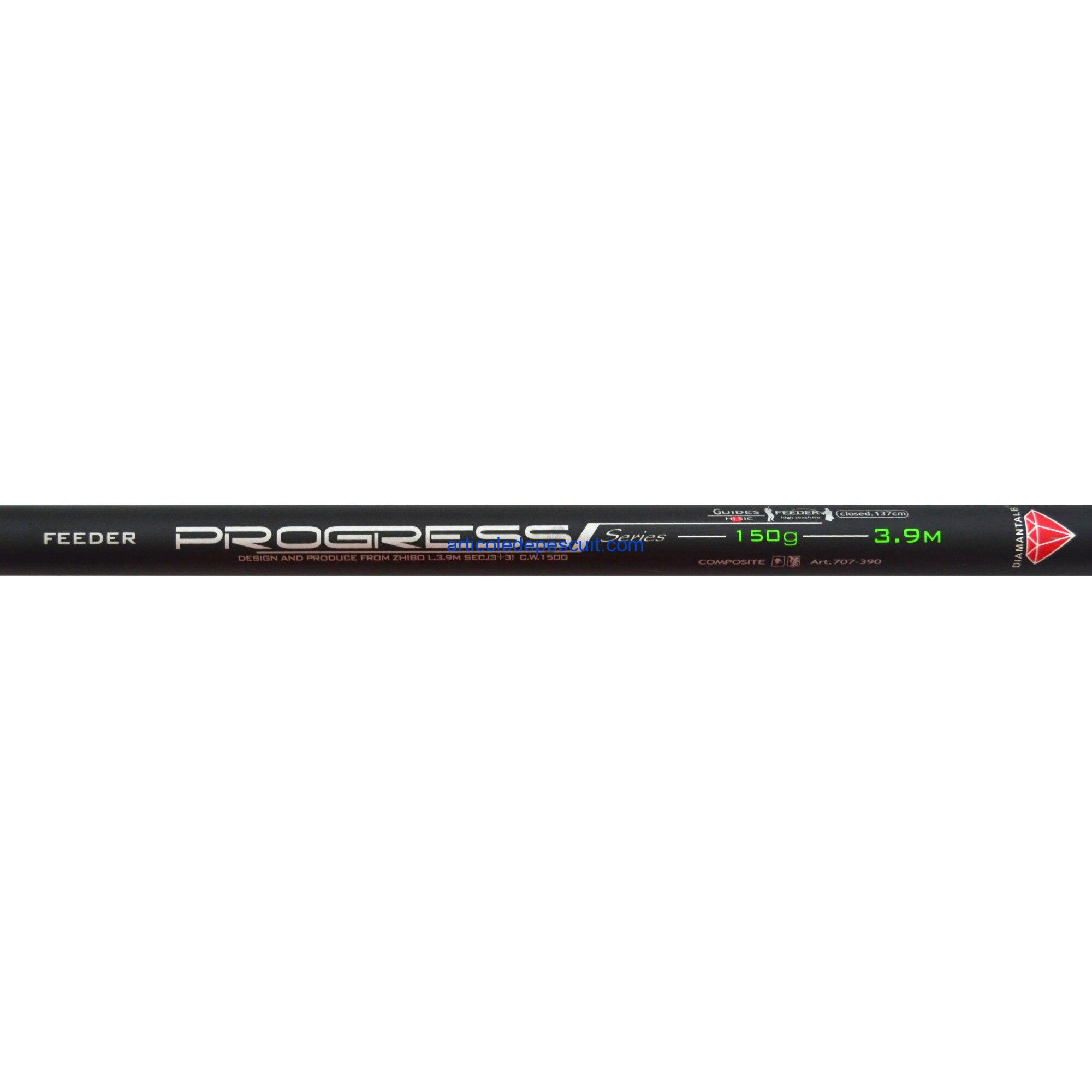 Lanseta Feeder 3,90 m, actiune 150 gr., material compozit - imagine 3