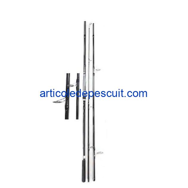 Set 4 Lansete 3,60, pentru CRAP si SOMN, 100% Carbon de 4 Lbs, din 3 bucati - imagine 4