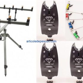 Set - RodPod cu 3 picioare + 4 senzori negri + 4 swingere