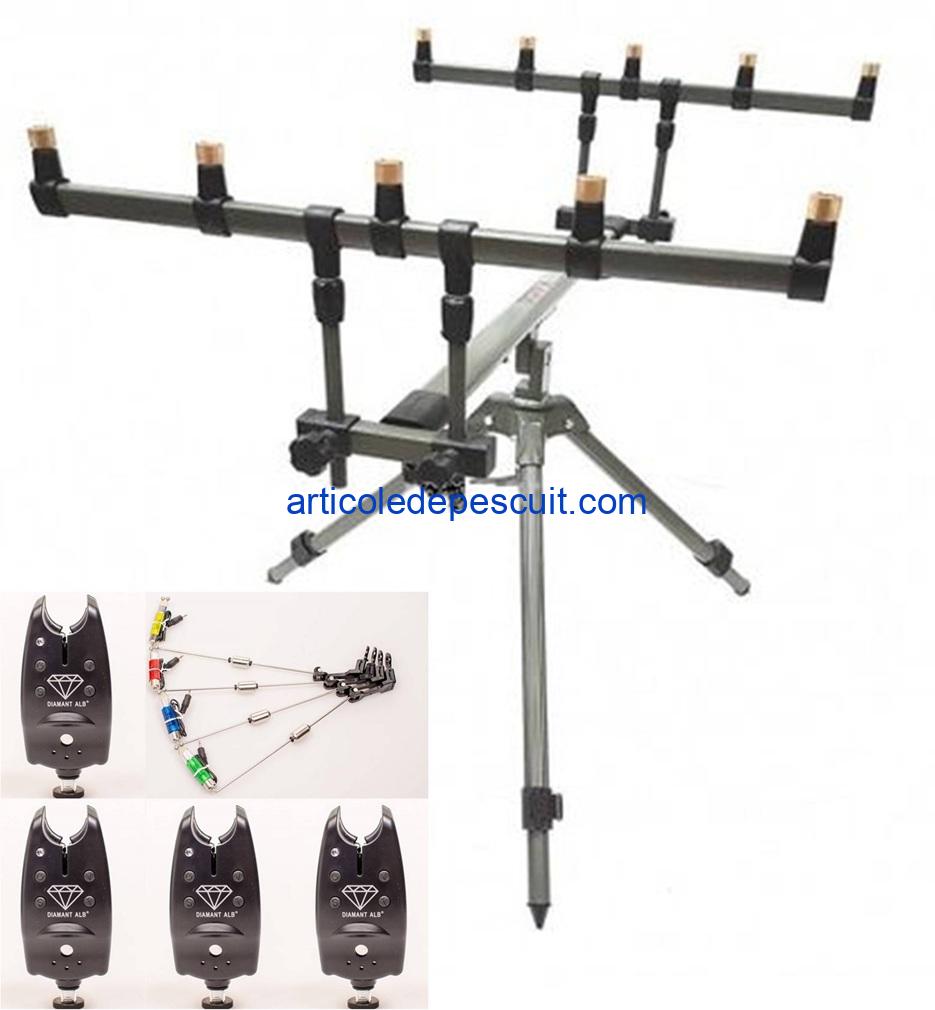 Set - RodPod cu 3 picioare + 4 senzori negri + 4 swingere - produse noi