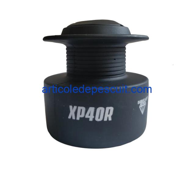 Mulineta Diamant Alb, XP40R, cu 5 rulmenti, tambur aluminiu – produs nou - imagine 3