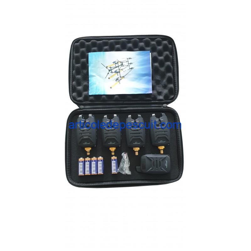 Set 4 senzori cu SnagBarr si statie wireless, Wind Balde 513, cu penar de transport - imagine 3