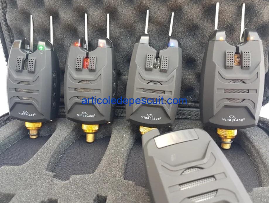 Set 4 senzori cu SnagBarr si statie wireless, Wind Balde 513, cu penar de transport - imagine 6
