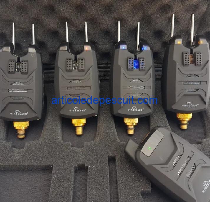 Set 4 senzori cu SnagBarr si statie wireless, Wind Balde 513, cu penar de transport - imagine 2