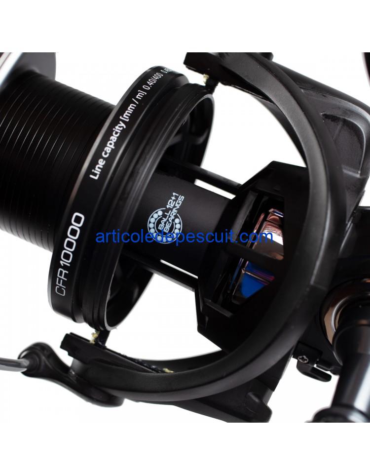 Set 4 Mulinete Crap si Somn, CFR 10000, 13 rulmenti, tambur aluminiu, BaitRunner - produse noi - imagine 4