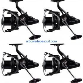 Set 4 Mulinete Crap si Somn, CFR 10000, 13 rulmenti, tambur aluminiu, BaitRunner - produse noi