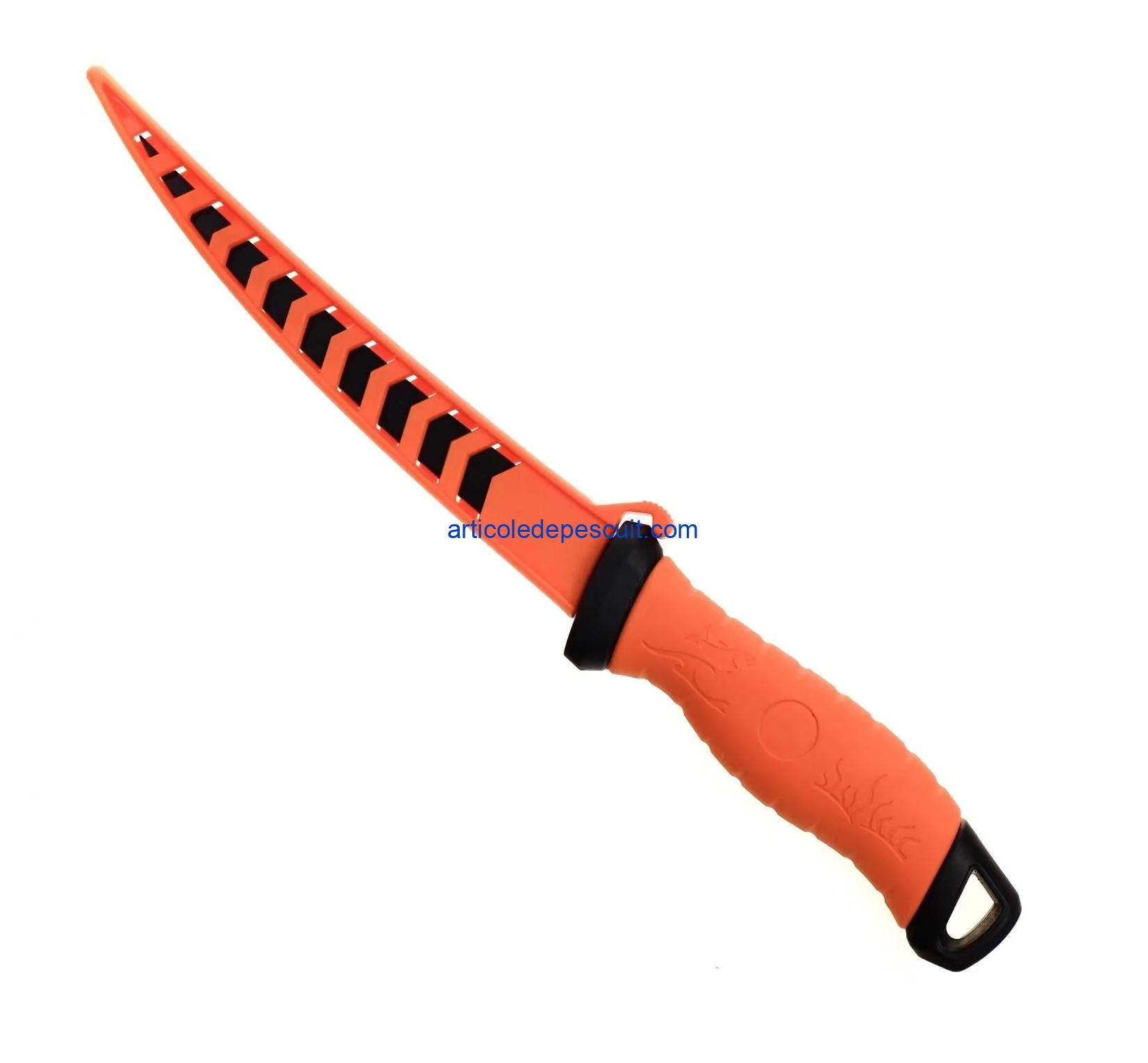 Cutit filetat peste 33,5 cm, lungime lama 17,5 cm – produs nou - imagine 2
