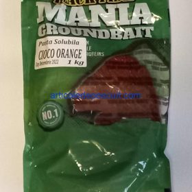 Pasta solubila, greutate neta 1,00 kg, Black Fish Mania GroundBait, aroma Ciocolata si Orange – produs nou