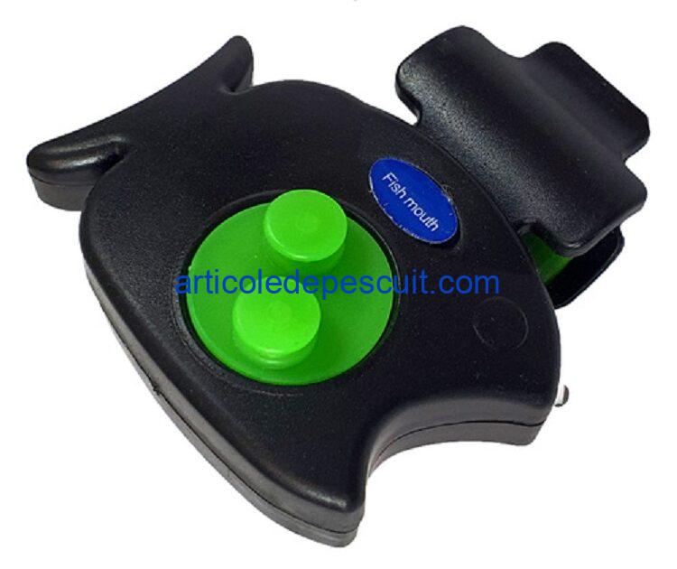 Senzor cu prindere pe lanseta, forma de pestisor, pescuit stationar si feeder - produs nou - imagine 2