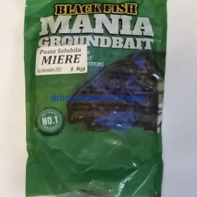 Pasta solubila, greutate neta 1,00 kg, Black Fish Mania GroundBait, aroma Miere – produs nou