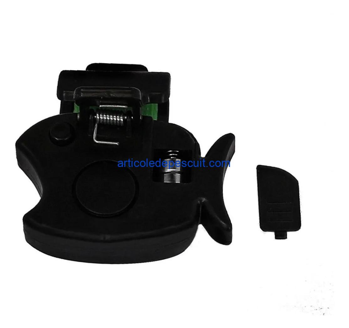 Senzor cu prindere pe lanseta, forma de pestisor, pescuit stationar si feeder - produs nou - imagine 3