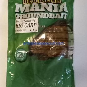 Pasta solubila, greutate neta 1,00 kg, Black Fish Mania GroundBait, aroma Big Carp – produs nou