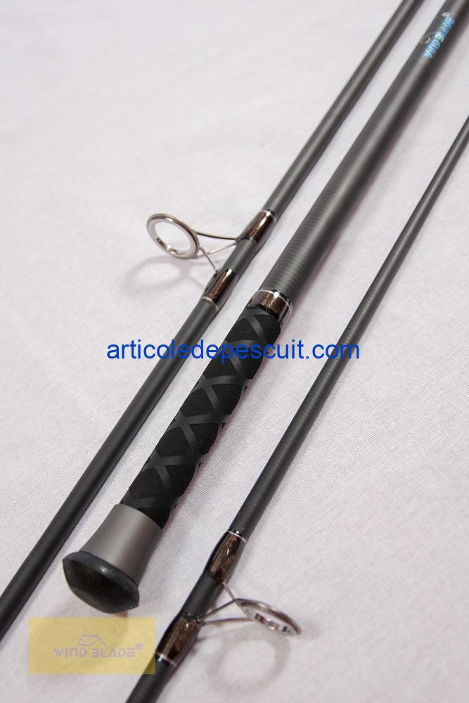 Set 4 Lansete 3,60, Hunter Carp, 4,5 Lbs, Carbon 100 %, din 3 bucati - produse noi - imagine 5