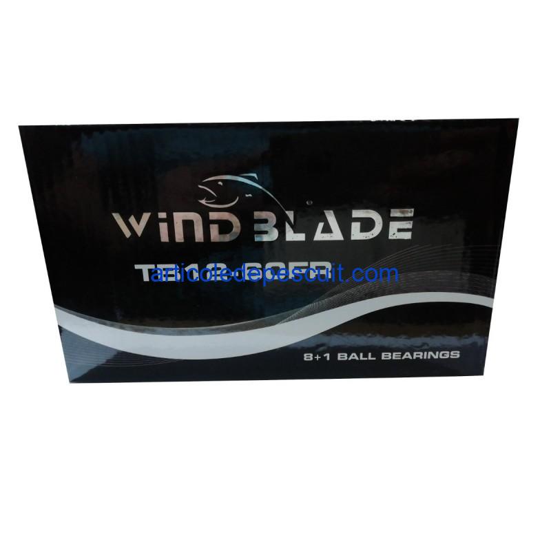 Mulineta Crap si Somn, TB12-60FR, cu 9 rulmenti, tambur aluminiu, BaitRunner – produs nou - imagine 6