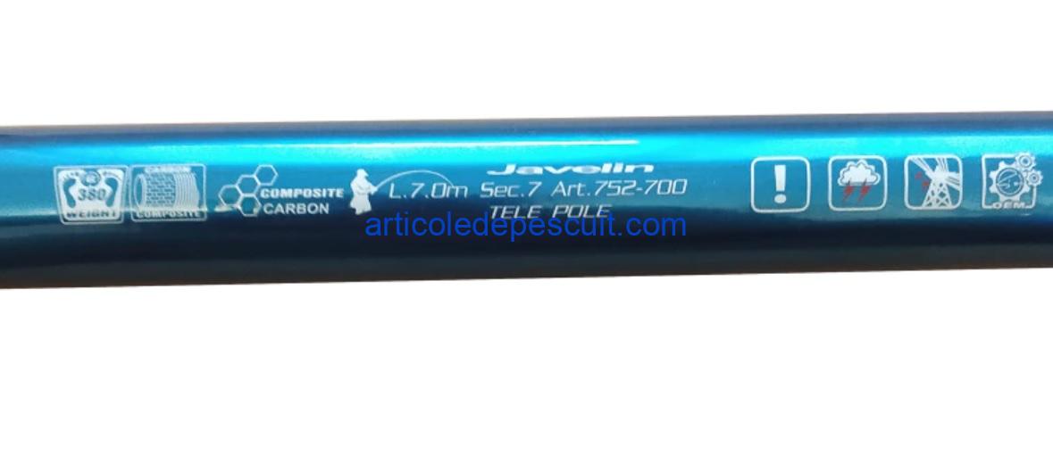 Undita Javelin MX, lungime 7 metri, Carbon Composite High Sensitive – produs nou - imagine 4