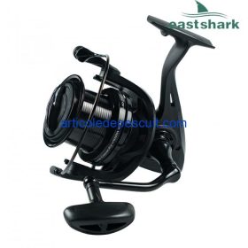 Mulineta Crap si Somn, SHARK 10.000, cu 7 rulmenti, tambur aluminiu LongCast, Wormshaft – produs nou