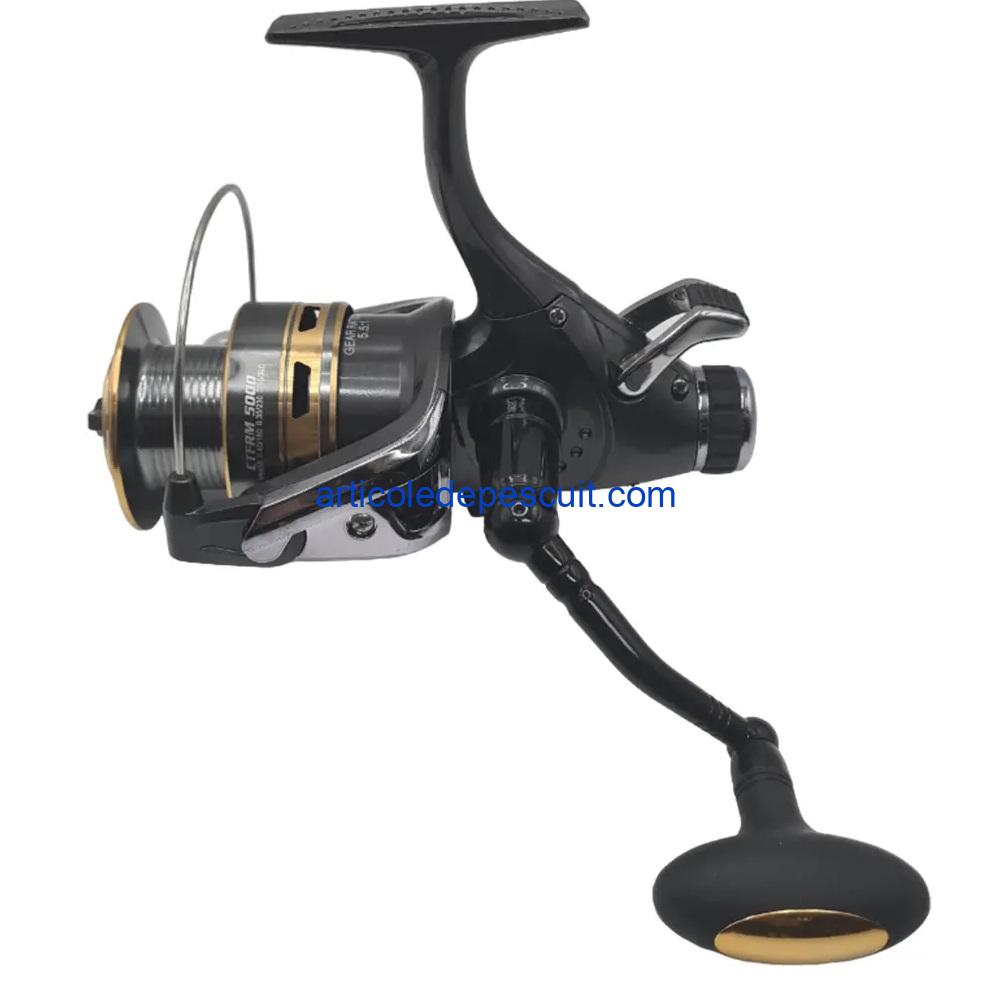 Mulineta Crap si Somn, Sirena CTFRM 5000, cu 10 rulmenti, tambur aluminiu, BaitRunner – produs nou - imagine 3