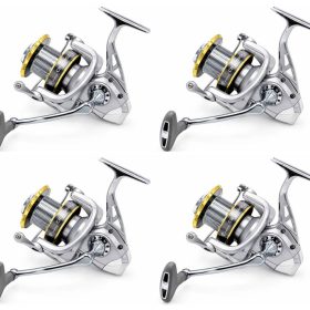 j Set 4 mulinete Crap si Somn, CH 10.000, cu 11 rulmenti, tambur LongCast – produse noi