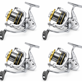 h Set 4 mulinete Crap si Somn, CH 8000, cu 11 rulmenti, tambur LongCast – produse noi